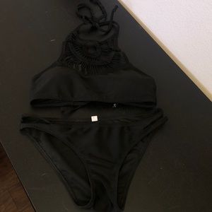Black bikini!